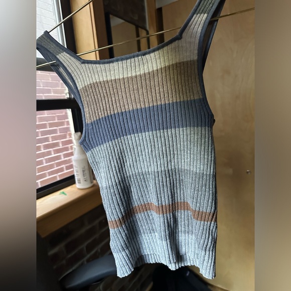 Splendid Georgie Cashmere Blend Stripe Tank - Picture 8 of 10